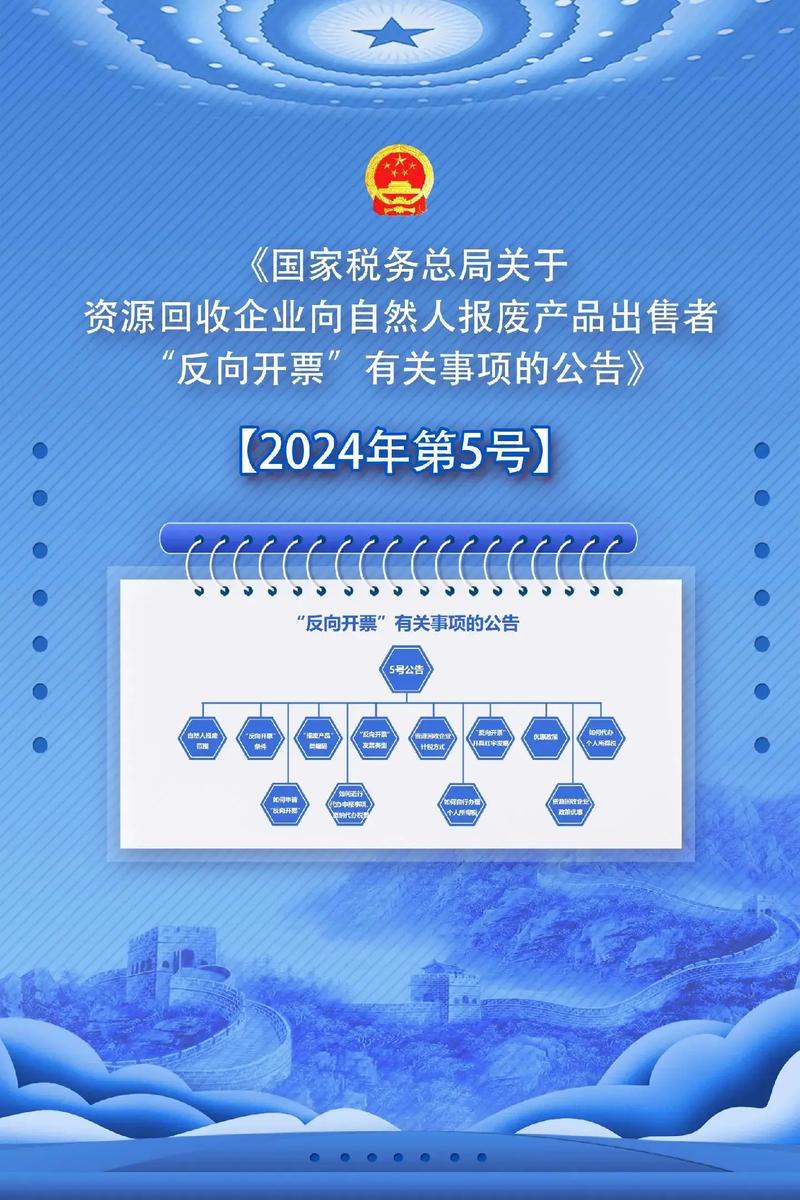 国家税务总局：4月底前实现资源回收企业“反向开票”