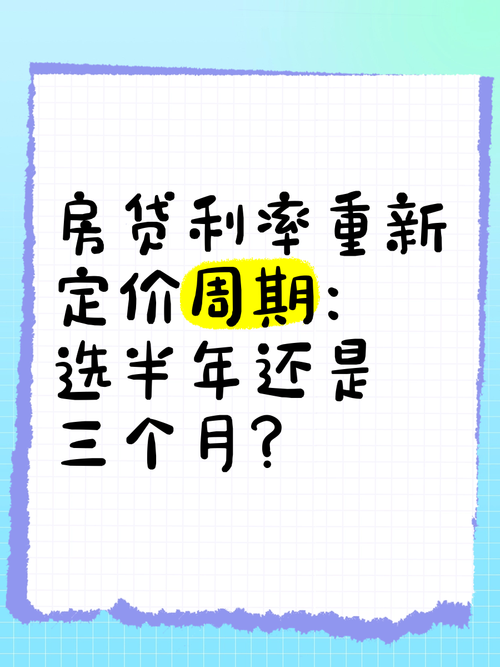 房贷利率定价新机制明日落地！三个月、半年、一年，我该怎么选？