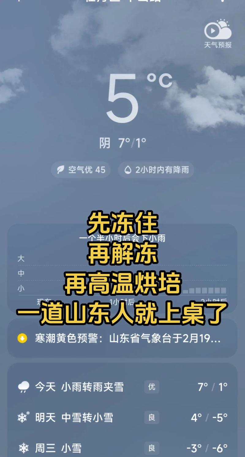 天门今日小雨，未来三天天气多变市民需注意防雨保暖