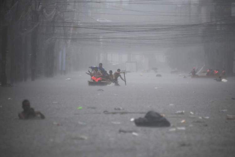 菲律宾强降雨已造成17人死亡 超52万人受灾